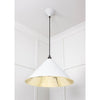 Smooth Brass Hockley Pendant-From The Anvil-Brass-nirohome