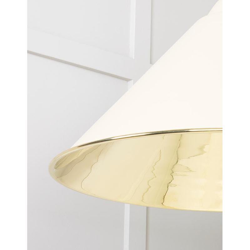 Smooth Brass Hockley Pendant-From The Anvil-Brass-nirohome