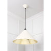 Smooth Brass Hockley Pendant-From The Anvil-Brass-nirohome