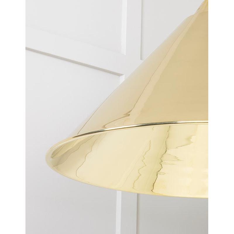 Smooth Brass Hockley Pendant-From The Anvil-Brass-nirohome