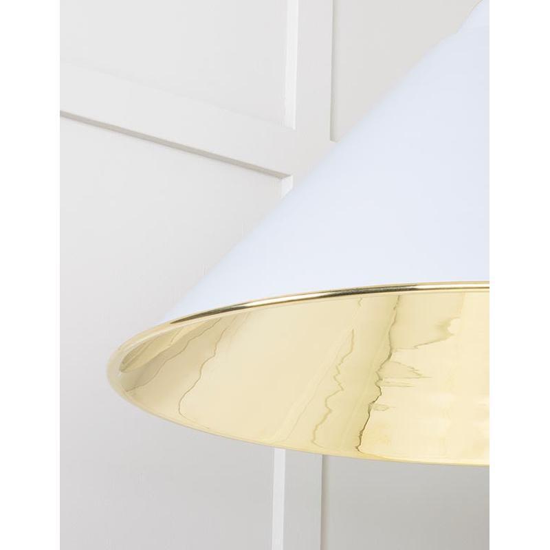 Smooth Brass Hockley Pendant-From The Anvil-Brass-nirohome