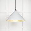 Smooth Brass Hockley Pendant-From The Anvil-Flock-nirohome