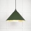 Smooth Brass Hockley Pendant-From The Anvil-Heath-nirohome