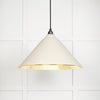 Smooth Brass Hockley Pendant-From The Anvil-Teasel-nirohome