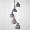 Smooth Copper Brindley Cluster Pendant-From The Anvil-Bluff-nirohome