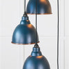 Smooth Copper Brindley Cluster Pendant-From The Anvil-Copper-nirohome