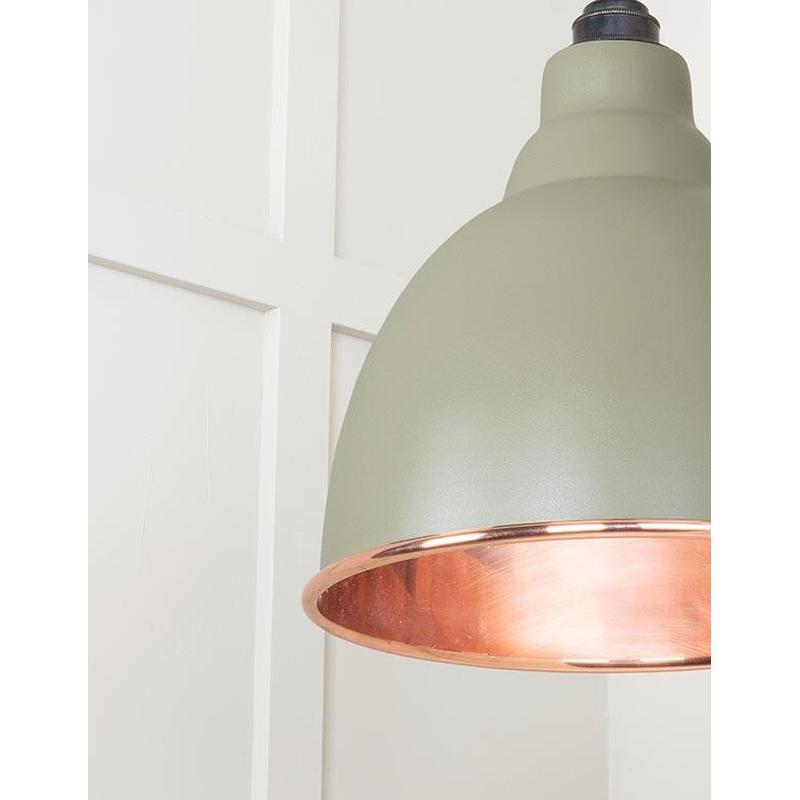 Smooth Copper Brindley Cluster Pendant-From The Anvil-Copper-nirohome