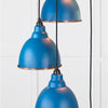 Smooth Copper Brindley Cluster Pendant-From The Anvil-Copper-nirohome