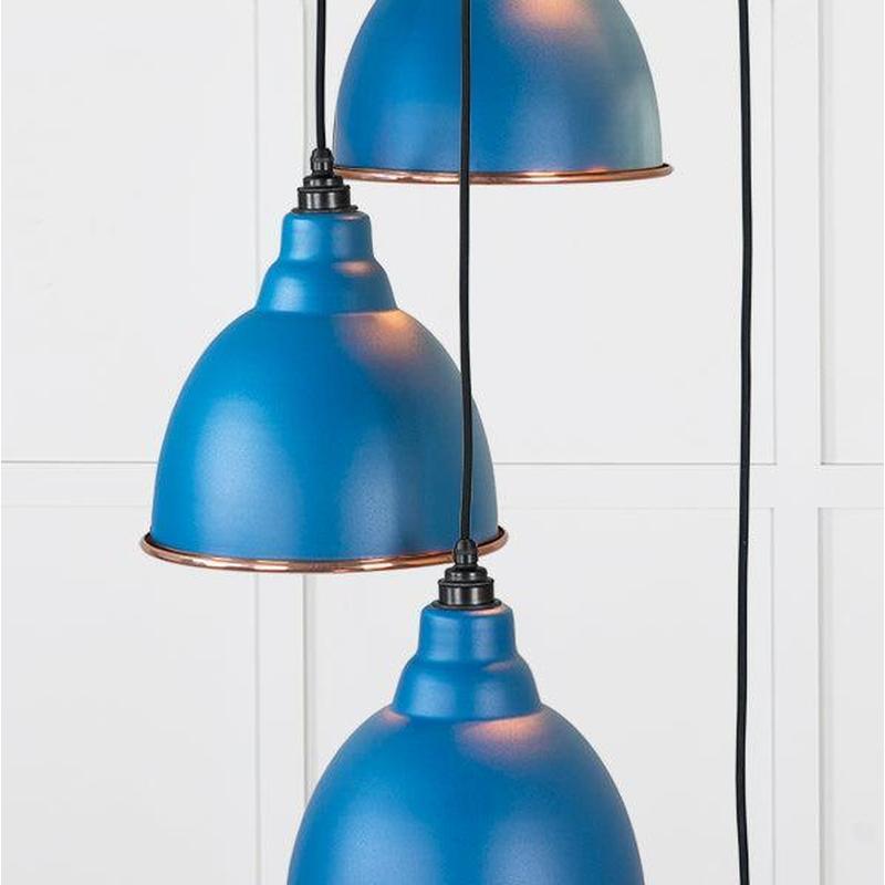 Smooth Copper Brindley Cluster Pendant-From The Anvil-Copper-nirohome