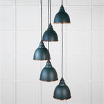 Smooth Copper Brindley Cluster Pendant-From The Anvil-Dingle-nirohome