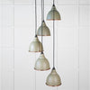 Smooth Copper Brindley Cluster Pendant-From The Anvil-Tump-nirohome
