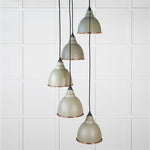 Smooth Copper Brindley Cluster Pendant-From The Anvil-Tump-nirohome