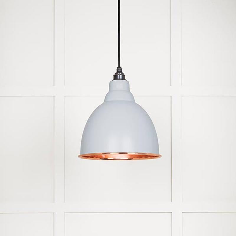 Smooth Copper Brindley Pendant-From The Anvil-Birch-nirohome