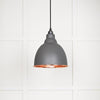 Smooth Copper Brindley Pendant-From The Anvil-Bluff-nirohome