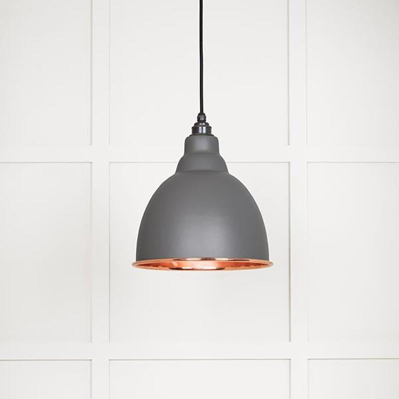 Smooth Copper Brindley Pendant-From The Anvil-Bluff-nirohome