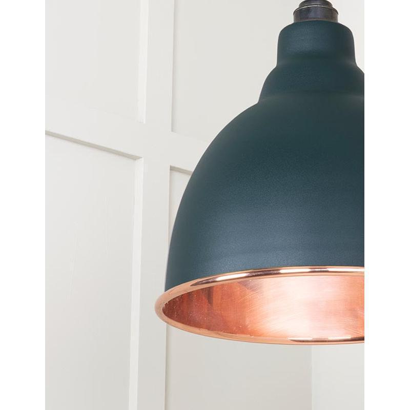 Smooth Copper Brindley Pendant-From The Anvil-Copper-nirohome