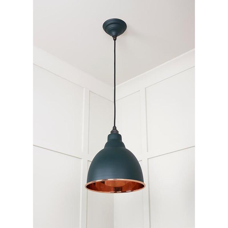 Smooth Copper Brindley Pendant-From The Anvil-Copper-nirohome