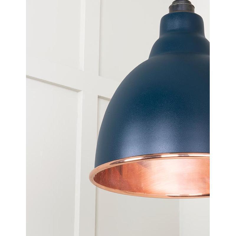 Smooth Copper Brindley Pendant-From The Anvil-Copper-nirohome