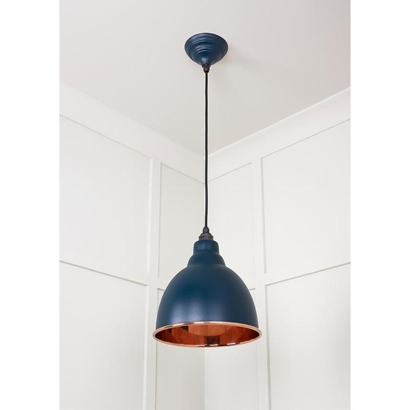 Smooth Copper Brindley Pendant-From The Anvil-Copper-nirohome