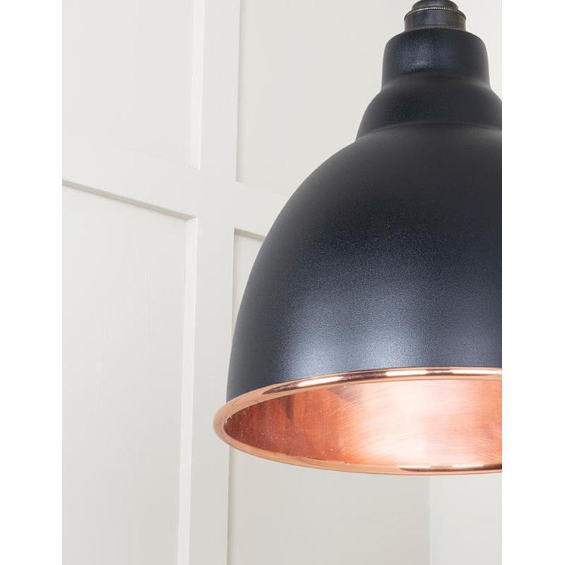 Smooth Copper Brindley Pendant-From The Anvil-Copper-nirohome
