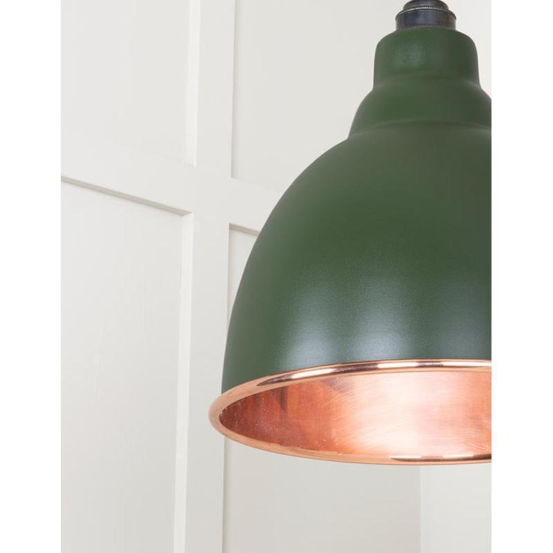 Smooth Copper Brindley Pendant-From The Anvil-Copper-nirohome