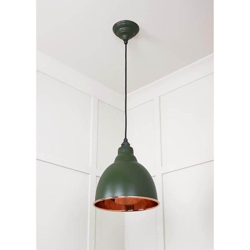 Smooth Copper Brindley Pendant-From The Anvil-Copper-nirohome