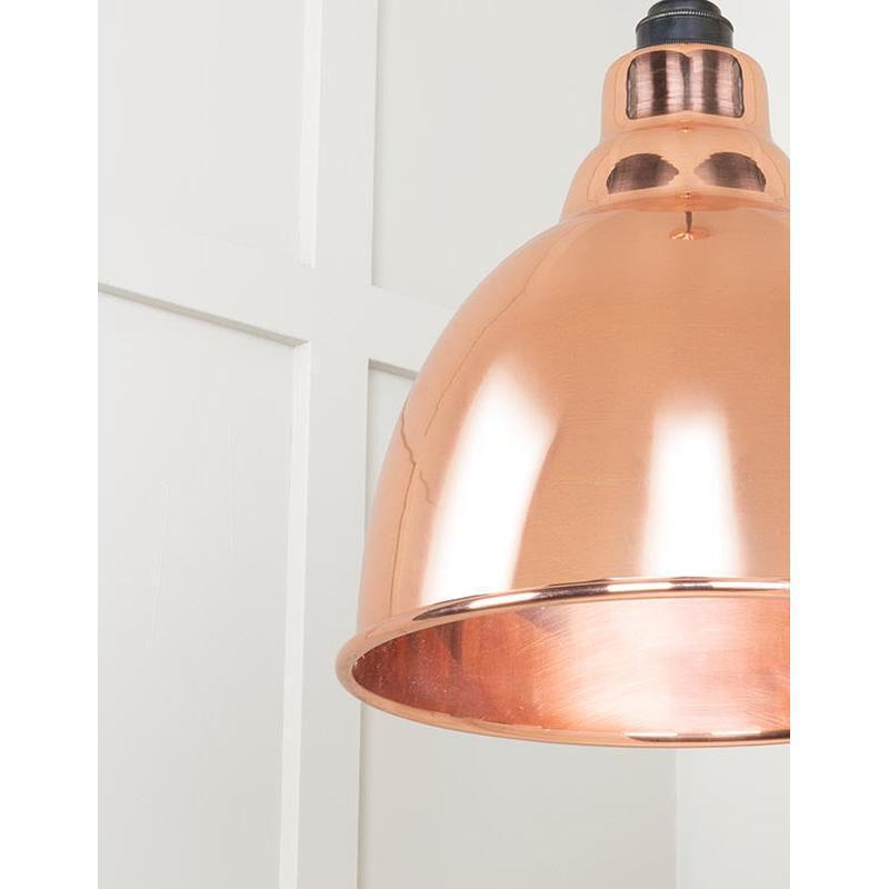 Smooth Copper Brindley Pendant-From The Anvil-Copper-nirohome