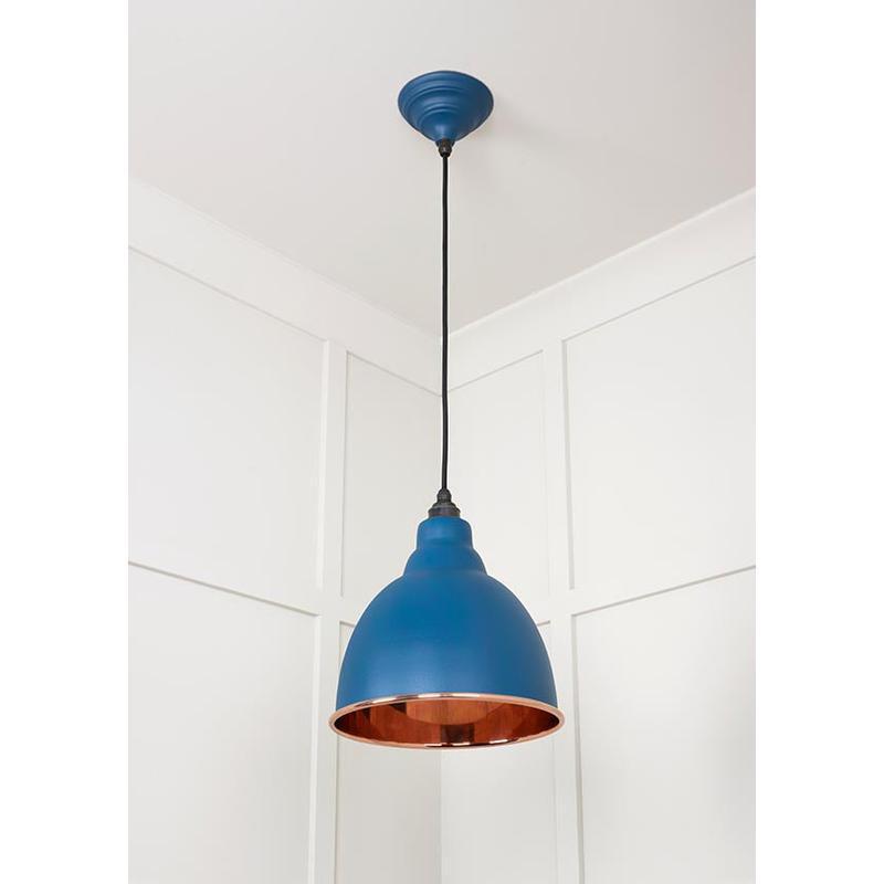 Smooth Copper Brindley Pendant-From The Anvil-Copper-nirohome
