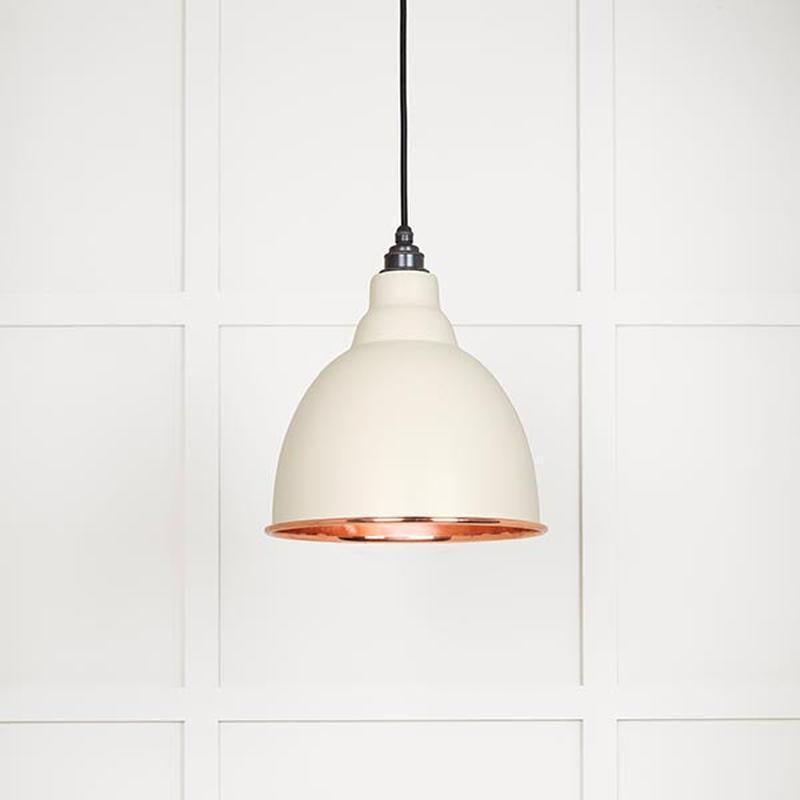 Smooth Copper Brindley Pendant-From The Anvil-Teasel-nirohome