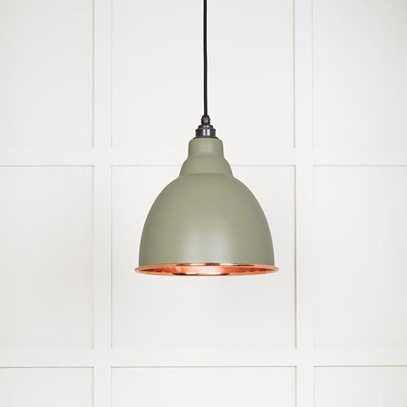 Smooth Copper Brindley Pendant-From The Anvil-Tump-nirohome