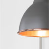 Smooth Copper Brindley Wall Light-From The Anvil-Copper-nirohome
