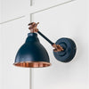 Smooth Copper Brindley Wall Light-From The Anvil-Copper-nirohome