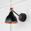 Smooth Copper Brindley Wall Light-From The Anvil-Copper-nirohome