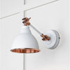 Smooth Copper Brindley Wall Light-From The Anvil-Copper-nirohome