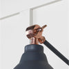 Smooth Copper Brindley Wall Light-From The Anvil-Copper-nirohome
