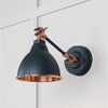 Smooth Copper Brindley Wall Light-From The Anvil-Copper-nirohome
