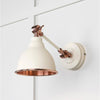 Smooth Copper Brindley Wall Light-From The Anvil-Copper-nirohome