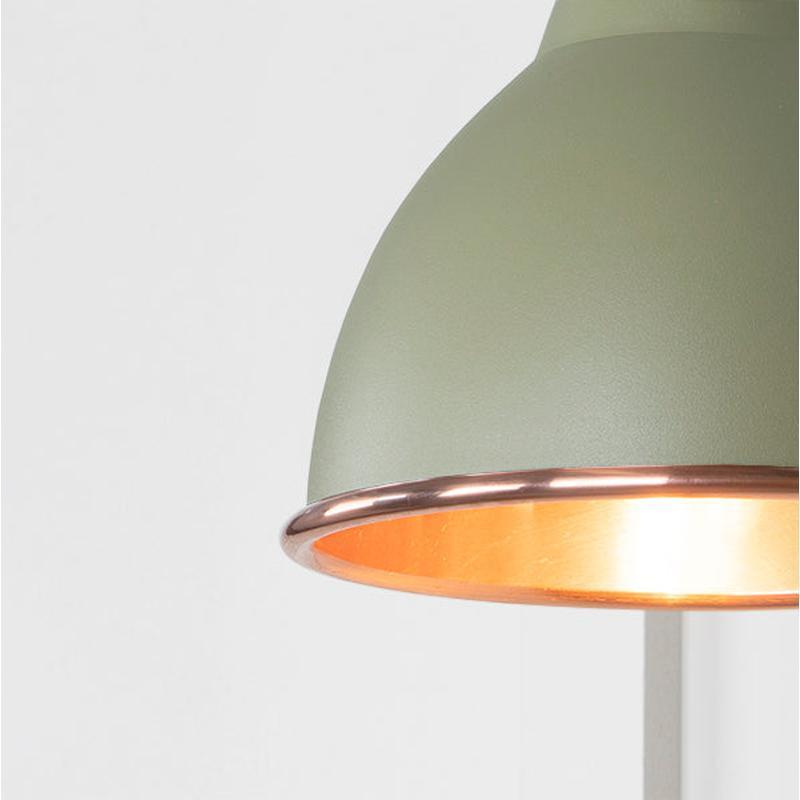 Smooth Copper Brindley Wall Light-From The Anvil-Copper-nirohome
