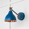 Smooth Copper Brindley Wall Light-From The Anvil-Copper-nirohome