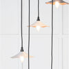 Smooth Copper Flora Cluster Pendant-From The Anvil-Copper-nirohome