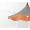 Smooth Copper Flora Pendant-From The Anvil-Copper-nirohome
