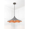 Smooth Copper Flora Pendant-From The Anvil-Copper-nirohome