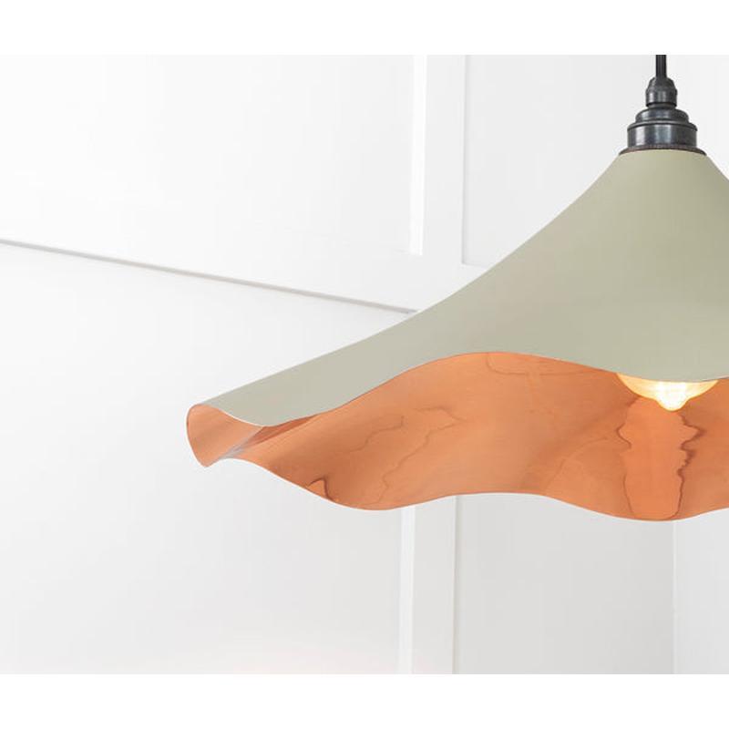Smooth Copper Flora Pendant-From The Anvil-Copper-nirohome
