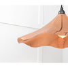 Smooth Copper Flora Pendant-From The Anvil-Copper-nirohome
