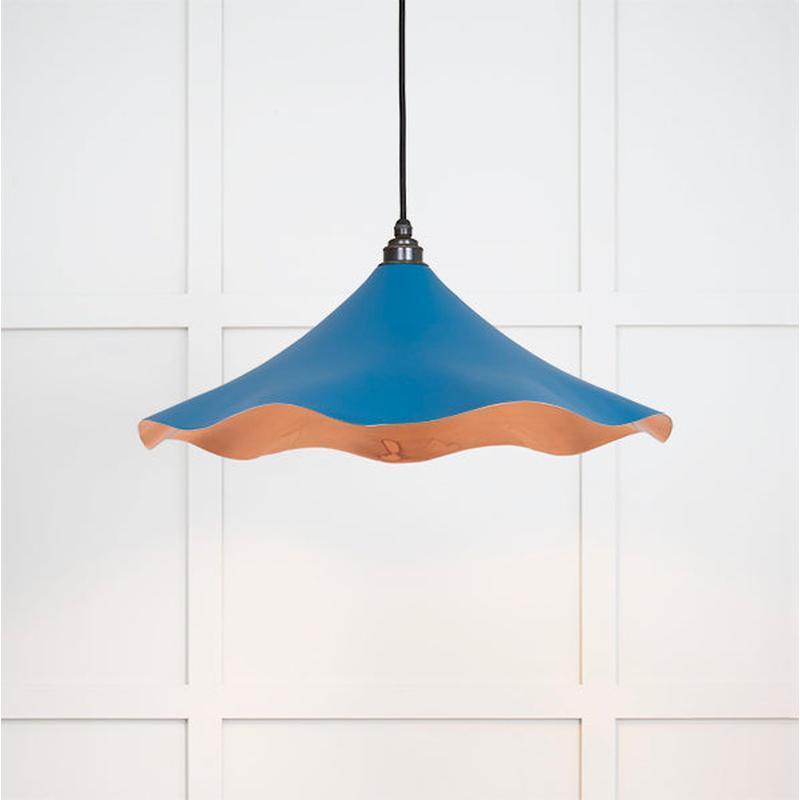 Smooth Copper Flora Pendant-From The Anvil-Upstream-nirohome