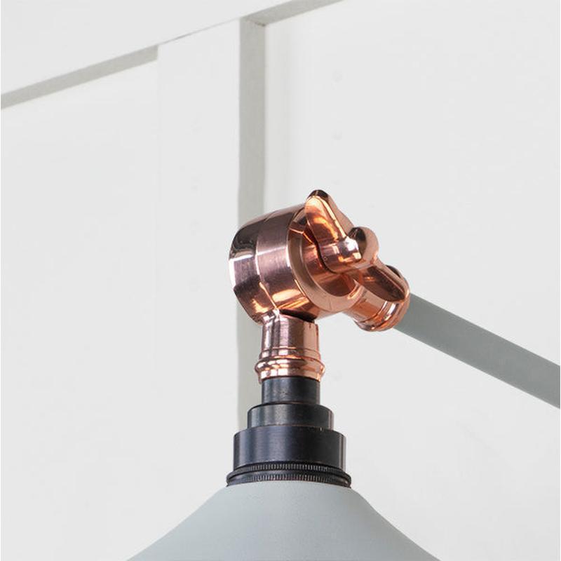 Smooth Copper Flora Wall Light-From The Anvil-Copper-nirohome