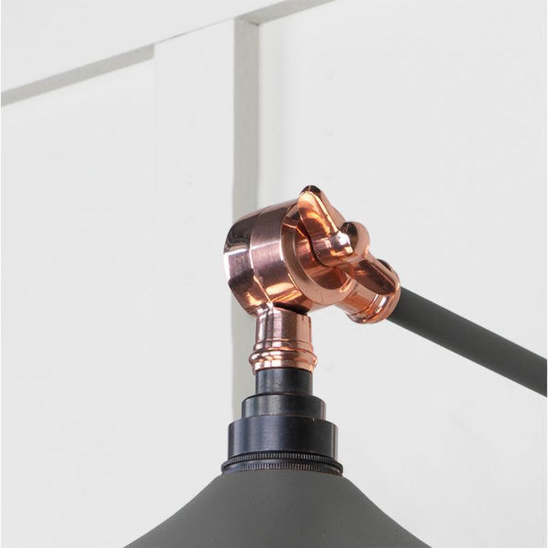 Smooth Copper Flora Wall Light-From The Anvil-Copper-nirohome