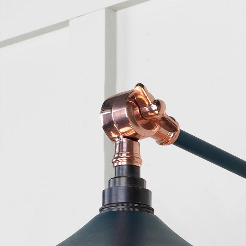 Smooth Copper Flora Wall Light-From The Anvil-Copper-nirohome
