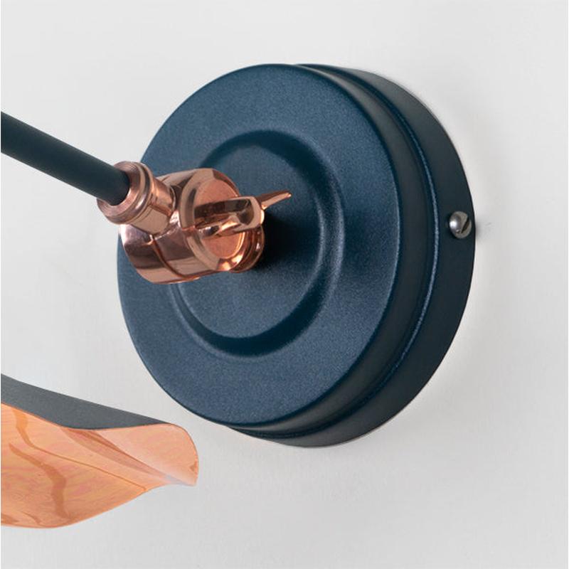Smooth Copper Flora Wall Light-From The Anvil-Copper-nirohome