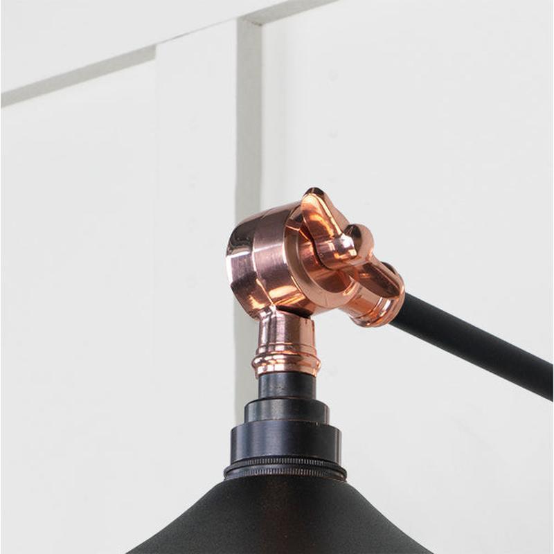 Smooth Copper Flora Wall Light-From The Anvil-Copper-nirohome